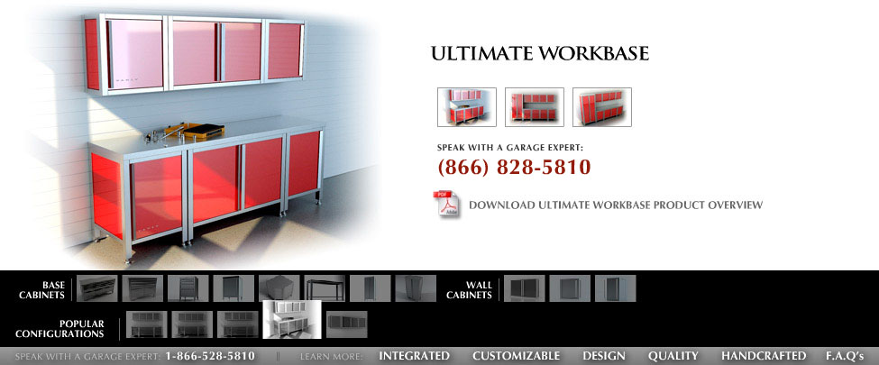 Ultimate Workbase, Garage Cabinet | Vault