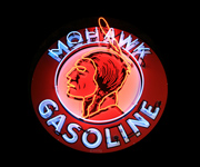 Mohawk Gasoline Neon Sign