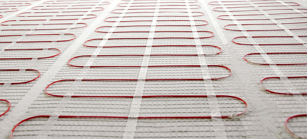 Electric radiant heating systems