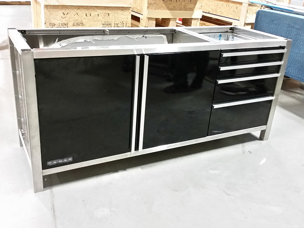 Custom Sink Unit Designed and Built for Client in Idaho