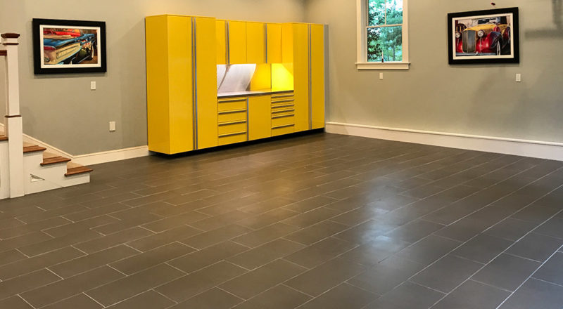 Porcelain Tile The Ideal Surface For, Best Garage Floor Tiles Canada 2021