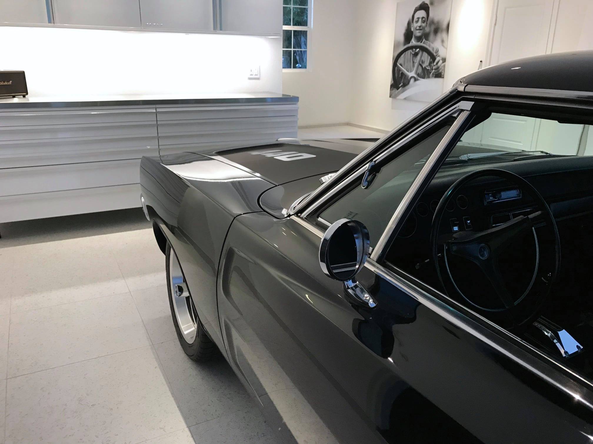 1968 1969 Dodge Charger White Metal Garage Cabinets